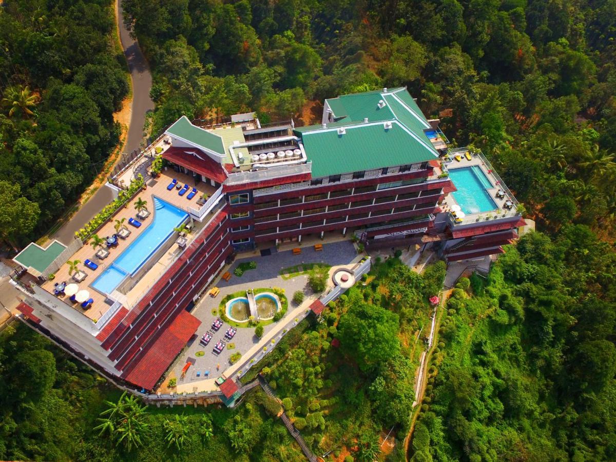 The Panoramic Getaway Hotel Munnar Eksteriør billede Aerial view of the hotel